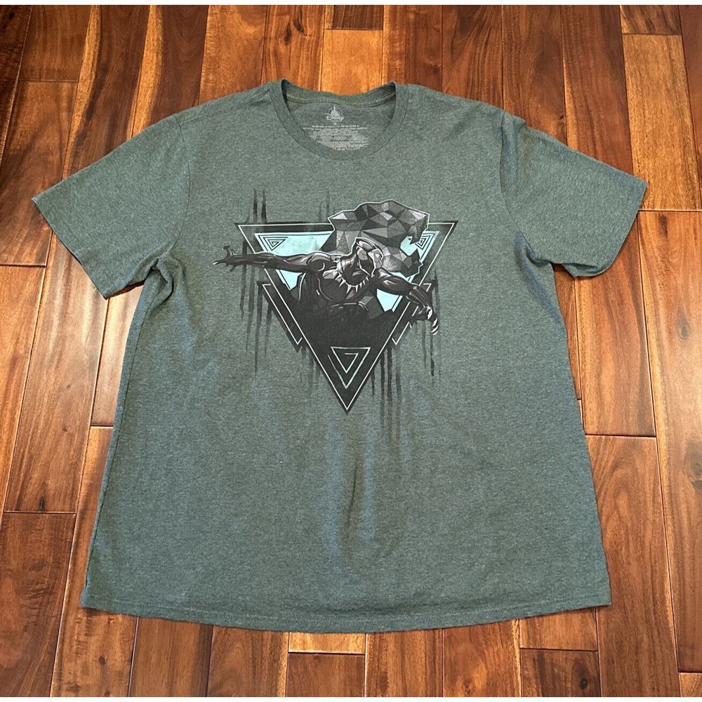 Black Panther Men’s T-shirt XL Extra Large Marvel Super Hero Disney T Shirt Tee
